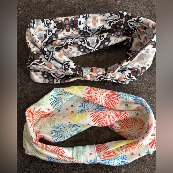 Colorful Patterned Headbands Set - Picture 2 of 5